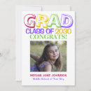 Search for school color invitations Modern