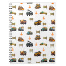 Search for construction notebooks Dump truck