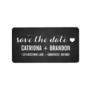 Search for modern chalkboard return address labels Typography