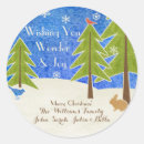 Search for kids christmas stickers Whimsical