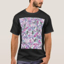 Recherche de pourpre de fleur tshirts Violet