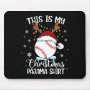 Search for christmas baseball mousepads Xmas