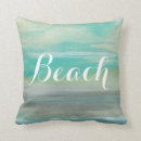 Search for aqua beach pillows Waves