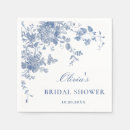 Search for blue toile napkins Toile de jouy