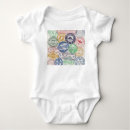 Recherche de timbres bébé vêtements Illustration