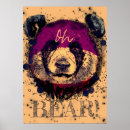 Recherche de ours panda posters Coloré