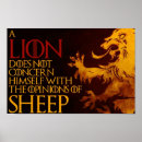 Recherche de moutons posters Lion