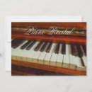 Recherche de instruments musique invitations Touches piano