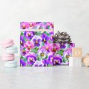 Search for pansy wrapping paper Violets
