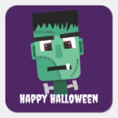 Search for monster head stickers Frankenstein