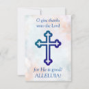 Search for give to the lord thank you cards Christian
