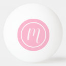 Recherche de lettre m balles ping pong Féminin