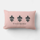 Search for fleur de lis pillows Black and white