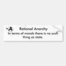 Search for rational bumper stickers Anarchy