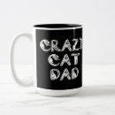 Search for crazy cats mugs Black and white