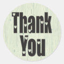Search for mint thank you stickers Heart