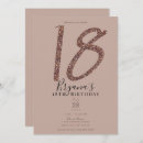 Search for pink 18th birthday invitations Minimalist
