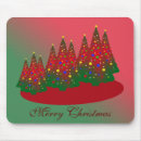 Search for tree greeting mousepads Red