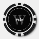 Recherche de fête pères jetons poker Monogramme