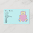 Search for teddy bear business cards Cartoon