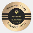 Search for raw honey stickers Local organic honey