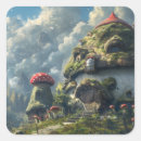 Search for gnome mushroom stickers Fantasy