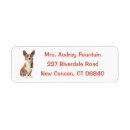 Search for pembroke corgi return address labels Puppy