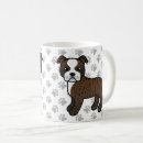 Recherche de staffie tasses Chien