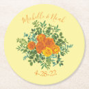 Search for floral wedding coasters Peonies