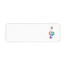 Search for musician return address labels Treble clef
