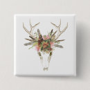 Recherche de cerf badges Crâne