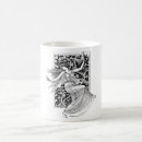 Search for dancing woman mugs Illustration