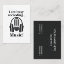 Search for microphone business cards Voiceover artist