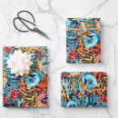 Search for tropical fish wrapping paper Animals