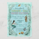 Search for ocean” sweet 16 invitations Under the sea party