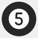 Search for orange number stickers Ball