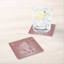 Search for rose gold coasters Glitter drips