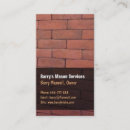 Recherche de poseur cartes visite Brique