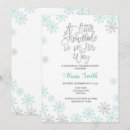 Search for winter wonderland baby shower invitations Silver