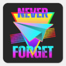 Search for never forget stickers Retro