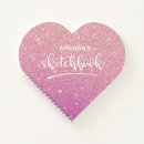 Search for valentine notebooks glitter