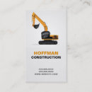 Recherche de excavation cartes visite Entreprise