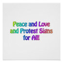 Search for peace sign posters Protest