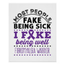 Recherche de fibromyalgie posters Sensibilisation