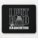 Recherche de badminton tapis souris Action