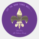 Search for elegant fleur de lis stickers Mardi gras