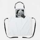 Search for black paw print aprons Minimalist