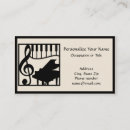Search for music studio business cards Composer