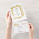 Search for pine cone invitations Gold