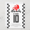 Search for bike birthday invitations Racing